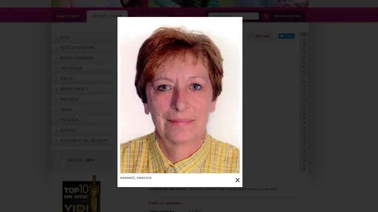 Na području Labina nestala 63-godi&scaron;njakinja: suprug strahuje da joj je netko naudio