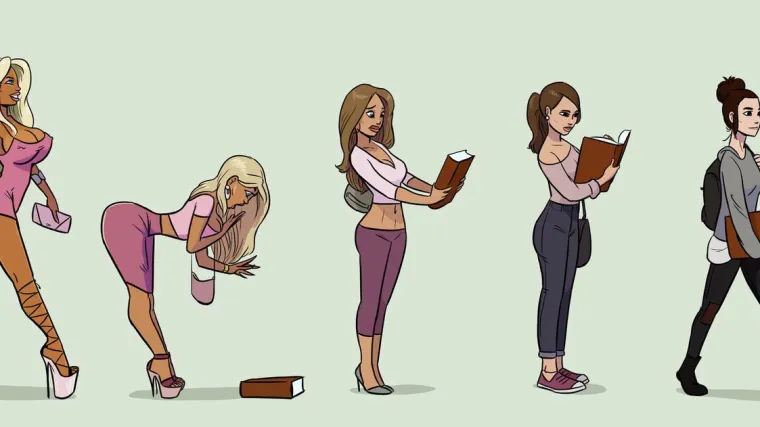 Ilustracija koja plijeni pažnju po medijima zbog optužbi za seksizam zapravo je nešto sasvim deseto