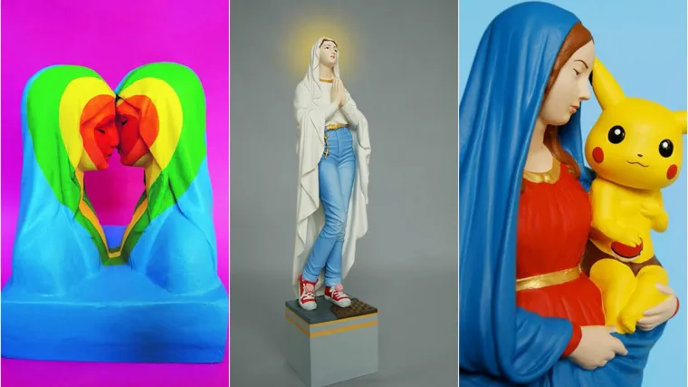 Zbog transformacija Djevice Marije u modernu ženu novog doba izazvala bijes zagriženih vjernika