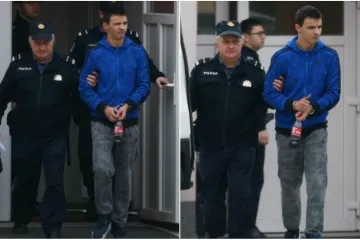 Namignuo i pokazao palac gore dok su ga policajci odvodili iz DORH-a