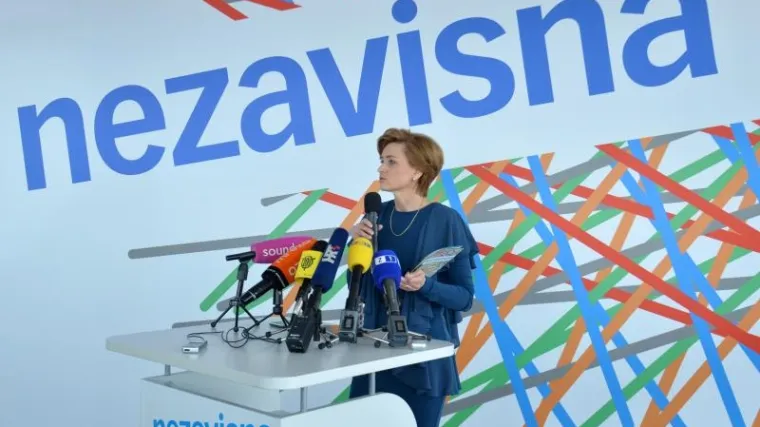 Pod sloganom 'Nezavisna' Sandra &Scaron;valjek predstavila program za lokalne izbore