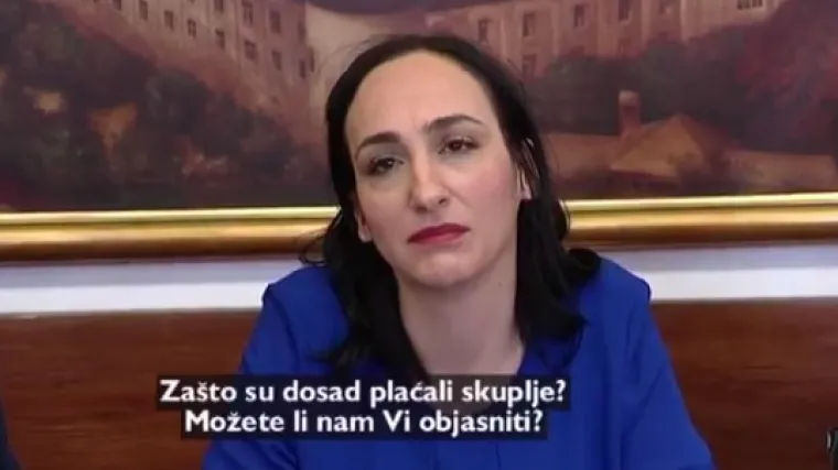 Novinar pitao šeficu Holdinga zašto stvari pojeftinjuju pred izbore, njezina bizarna reakcija govori sve