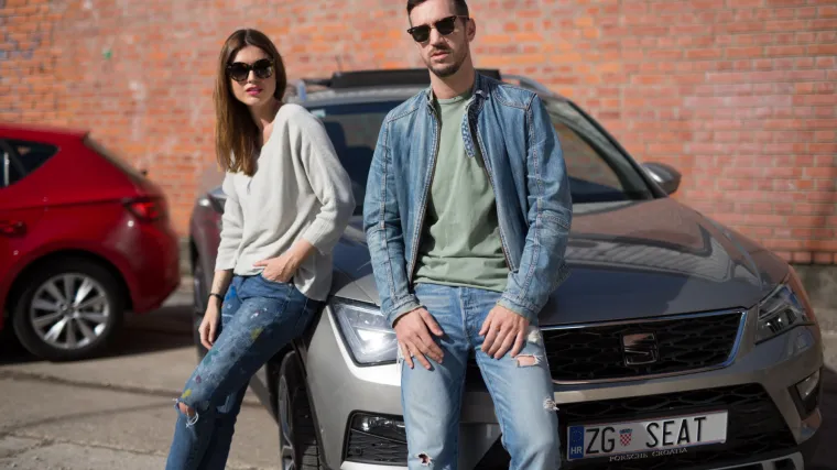 Anita Dujić i Ivan Vukušić postali ambasadori SEAT-a