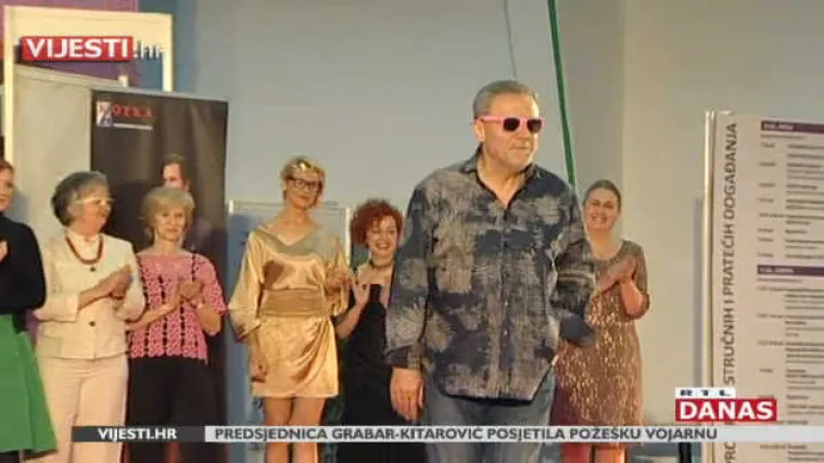 Radnice biv&scaron;e tvornice Kamensko predstavile kreacije od no&scaron;ene odjeće, jedan od modela im je bio i Bandić