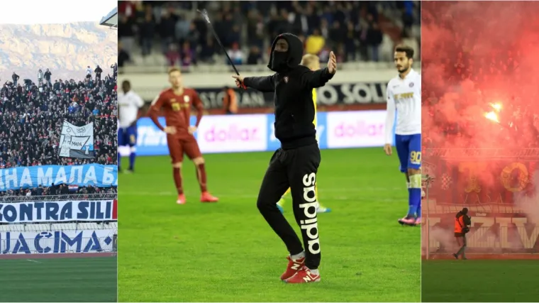 MUP provodi istraživanja nad izazivačima nereda, iz Hajduka poručuju: 'Za nas je najveća kazna nogomet bez gledatelja'