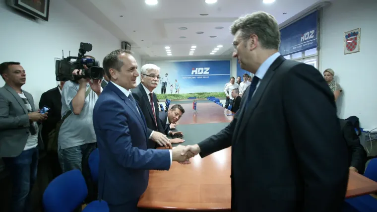 Plenković zadovoljan odabirom: 'Moj prijatelj Drago je čovjek s respektabilnom profesionalnom karijerom'