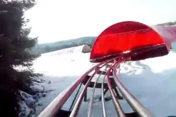 Vožnja bobom u Schwarzwaldu