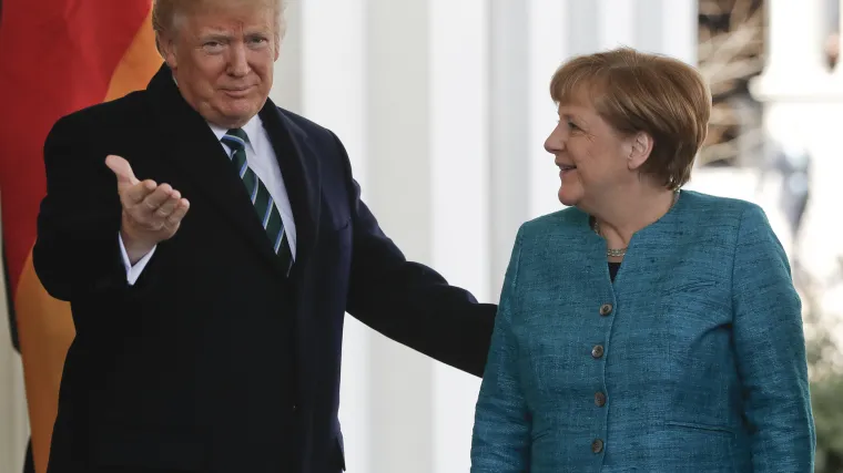 Počeo sastanak najvećih svjetskih moćnika: Trump dočekao Merkel u Bijeloj kući