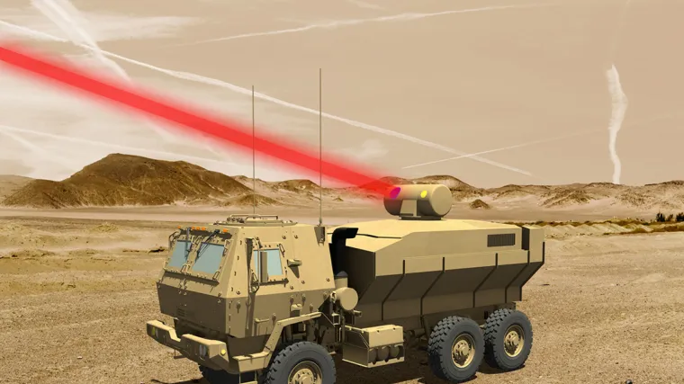 Buduće vozilo američke vojske s laserskim naoružanjem