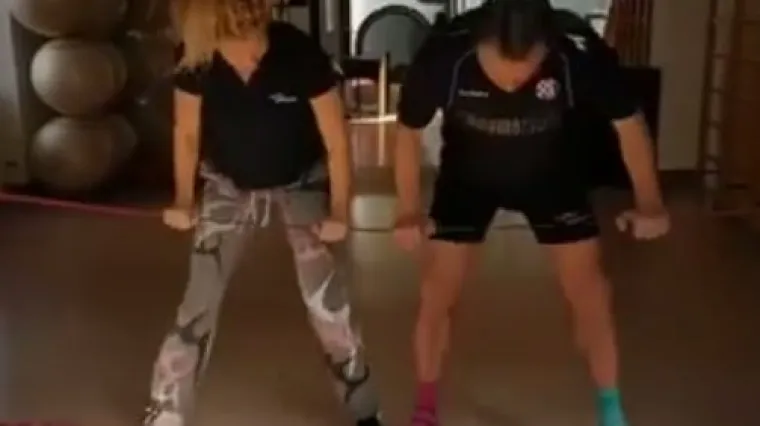 Pogledajte kako vježba najmoćniji čovjek hrvatskog nogometa