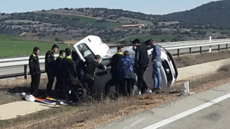 Spa&scaron;avali unesrećenu obitelj i zakasnili na utakmicu