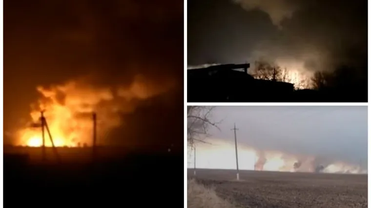 Eksplodiralo najveće skladi&scaron;te oružja i streljiva u Ukrajini, hitno evakuirano 20.000 ljudi