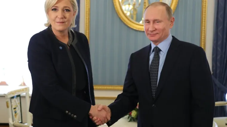 Putin se sastao s francuskom desničarkom Marine Le Pen