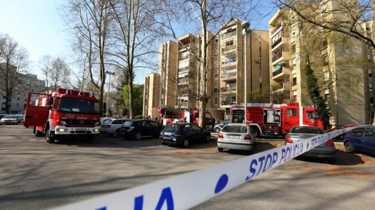 Jedna osoba poginula, dio stanara skakao kroz prozor