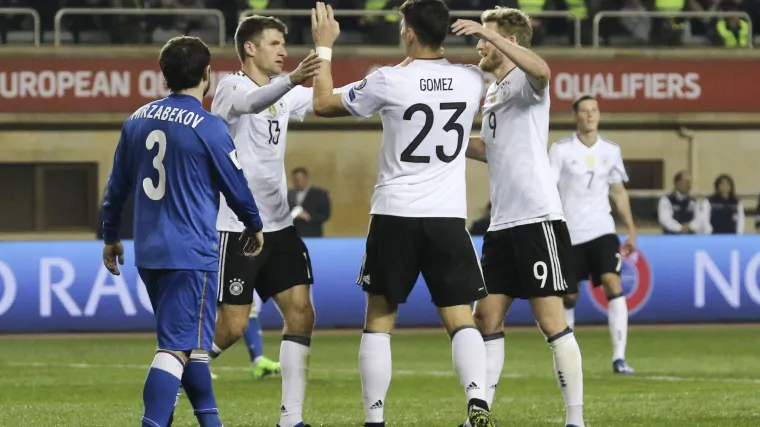 Azerbajdžan Roberta Prosinečkog od Nijemaca inkasirao četiri gola: Engleska svladala Litvu