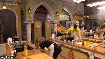 Vatrena atmosfera konačno je kulminirala i izazvala pravi požar u kuhinji