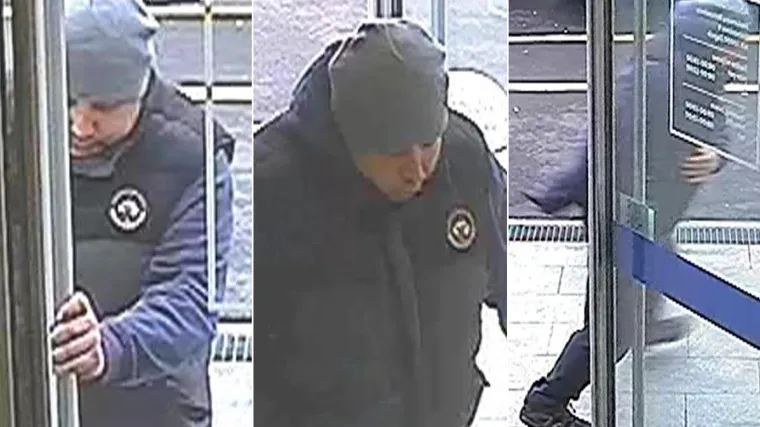 Policija objavila fotografije pljačkaša banke u Zagrebu, mole građane za pomoć