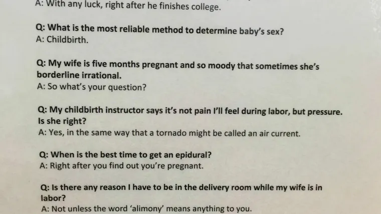 Odgovori ginekologa o trudnoći i ženama koje je ostavio na svojim vratima nasmijat će vas do suza