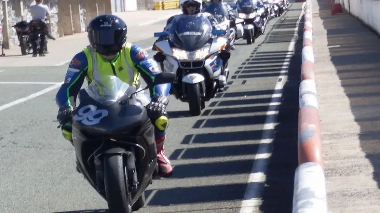 Riječki policajci-motociklisti na Grobniku trenirali sigurnu vožnju