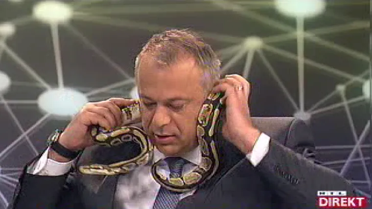 Kolekcionar zmija u RTL Direktu: &Scaron;prajc stavio pitona oko vrata i vodio razgovor
