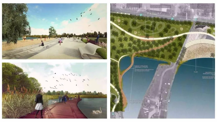 U Krakovu uređuju park u obliku Lijepe na&scaron;e, s plažama, kupali&scaron;tima...