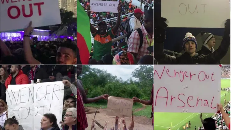 Navijači diljem svijeta imaju samo jednu poruku za Wengera