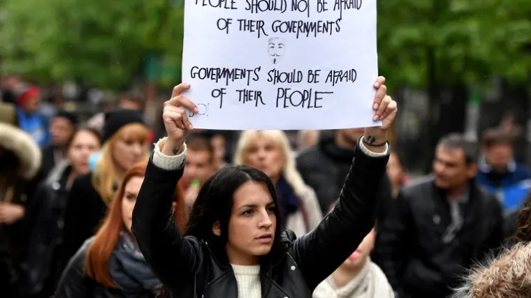 Srbi prosvjeduju sedmi dan zaredom, ne žele Vučića i traže smjene