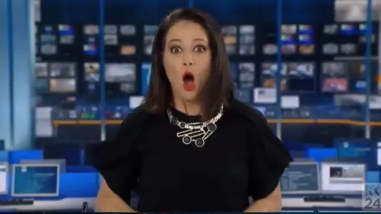 Prekasno shvatila da je u eteru pa imala urnebesnu reakciju