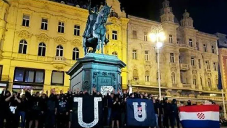Slavlje osnutka NDH u centru Zagreba: čitav slučaj provjerava policija