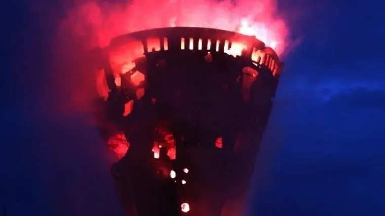 Pogledajte kako su 'zapalili' simbol grada