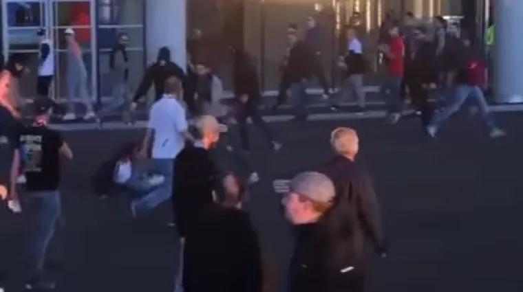 Na ulicama Lyona navijači Be&scaron;ikta&scaron;a su se žestoko mlatili s policijom