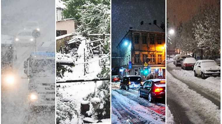 Hladna fronta zahvatila cijeli Balkan, na cestama zimski uvjeti, naselja ostala bez struje
