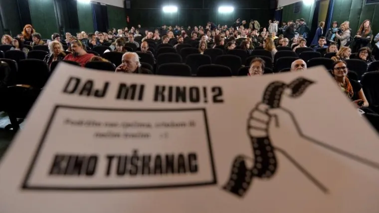 Hrvatski filmski savez: Kino Tu&scaron;kanac od Grada nismo dobili 'džabe'