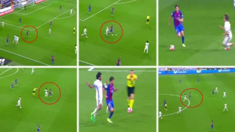 Argentinac i Sergi Roberto protutnjali su kraj njega kao da ne postoji