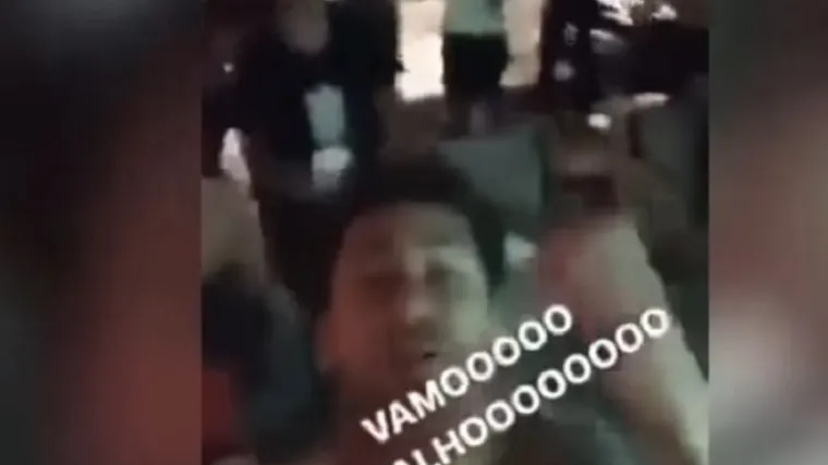 Pogledajte kako je Brazilac divlje proslavio Rakitićev gol u El Clasicu