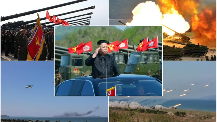 Kim Jong-un poslao na obalu stotine tenkova i topova