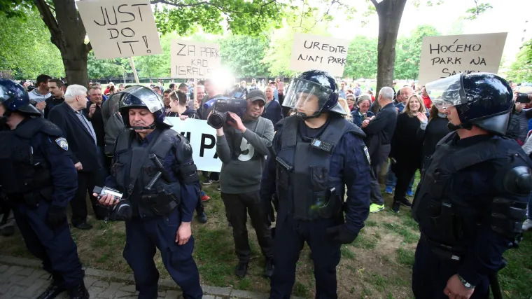 Bandićev neuspjeli eksperiment u parku: 'Nemoj dizat tenzije, past će krv'
