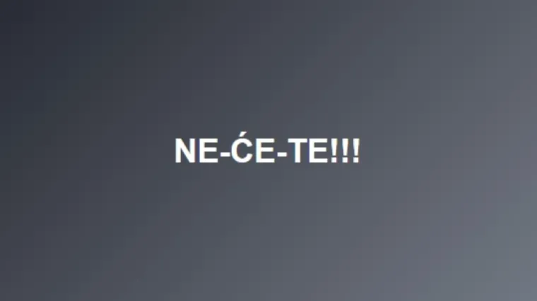 'Dečec je zajahal malo prejako na ego tripu'