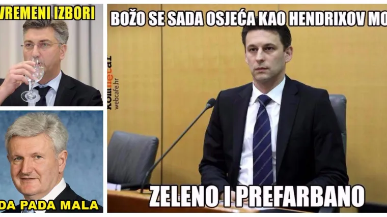 'Božo se sada osjeća kao Hendrixov most, zeleno i prefarbano'