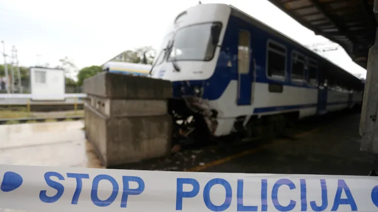 Putnički vlak se zabio u beton na zagrebačkom Glavnom kolodvoru!