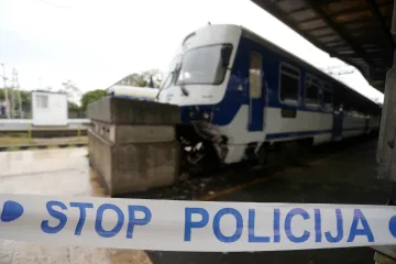 Putnički vlak se zabio u beton na zagrebačkom Glavnom kolodvoru!