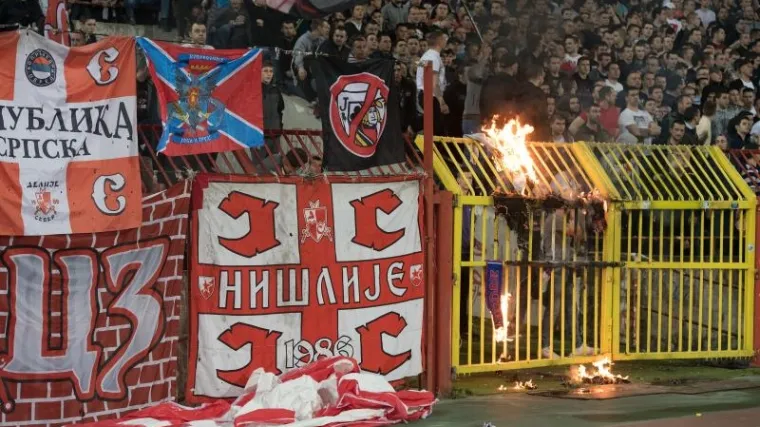 Navijači Zvezde i Rada oti&scaron;li u Skoplje 'braniti' pravoslavlje od Albanaca