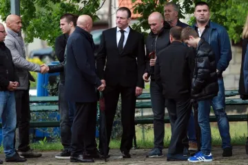 UBIJEN U KRVOPROLIĆU U ŠIBENIKU Posljednji ispraćaj Ivana Bajića Pajde