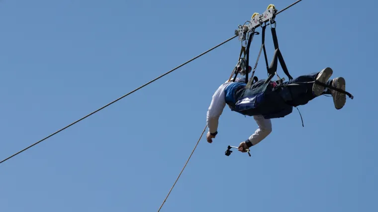 Imamo najduži zip-line u Europi: letite brzinom od 100 km/h