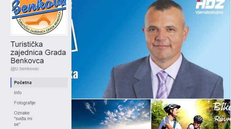 TZ grada Benkovca u političkoj kampanji: iako ne smiju reklamiraju HDZ-ovog kandidata