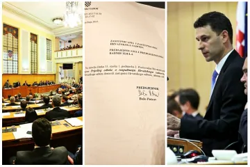 Na saborskim klupama se pojavio prijedlog o raspuštanju parlamenta, Plenković i Beljak se povukli