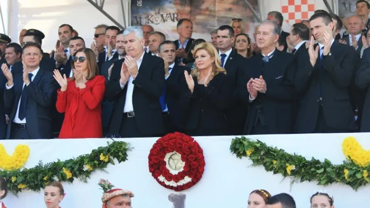 Predsjednica u Vukovaru poručila: 'Želimo sa Srbijom graditi dobrosusjedske odnose'