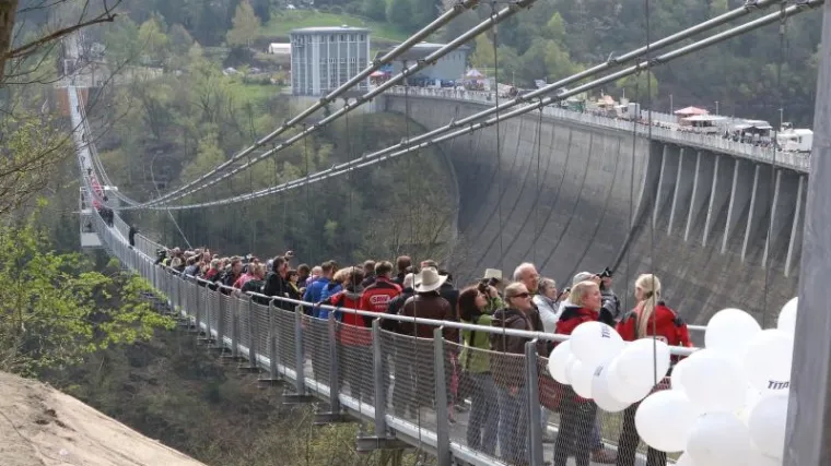 Samo za odvažne: u Njemačkoj otvoren najveći pje&scaron;ački viseći most na svijetu