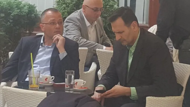 Miro Kovač i sada već biv&scaron;i HDZ-ovac Hasanbegović uhvaćeni na zajedničkoj 'kavici' u centru Zagreba