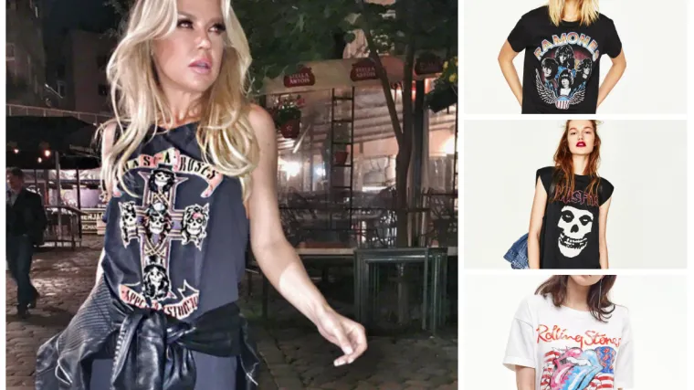 Maja &Scaron;uput fura majice s bendovima. Evo kakve možete kupiti kod nas